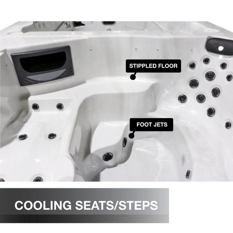 St Lawrence 20ft GL 17-Person 73-Jet Swim Spa