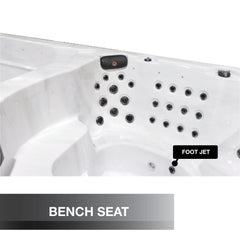 St Lawrence 20ft GL 17-Person 73-Jet Swim Spa