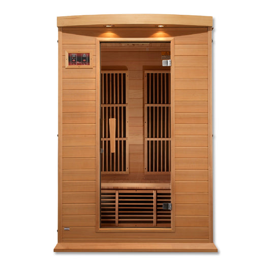 Maxxus 2 Person Low EMF FAR IR Sauna (MX-K206-01)