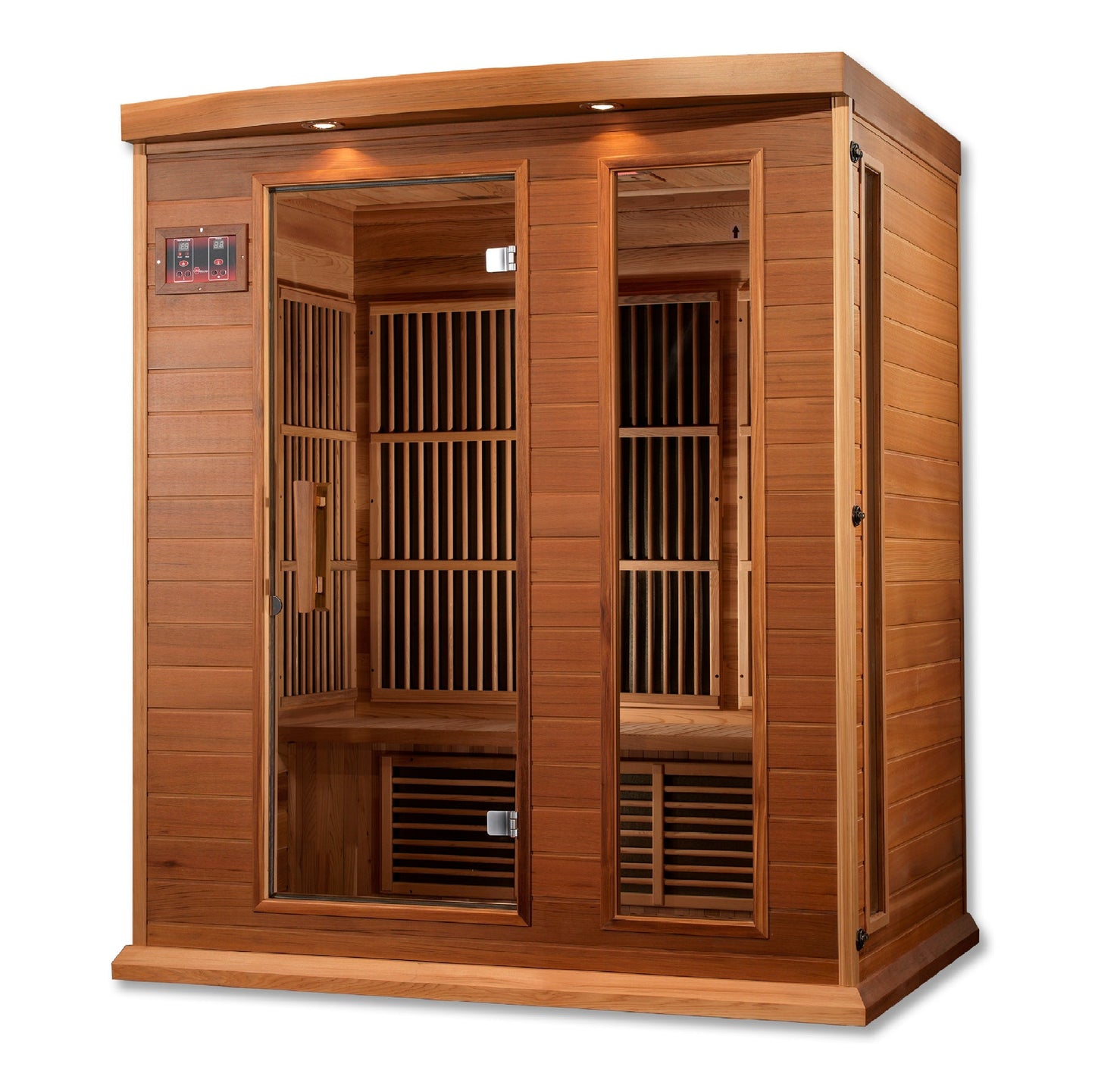 Maxxus 3 Person Low EMF FAR IR Sauna (MX-K306-01-CED)