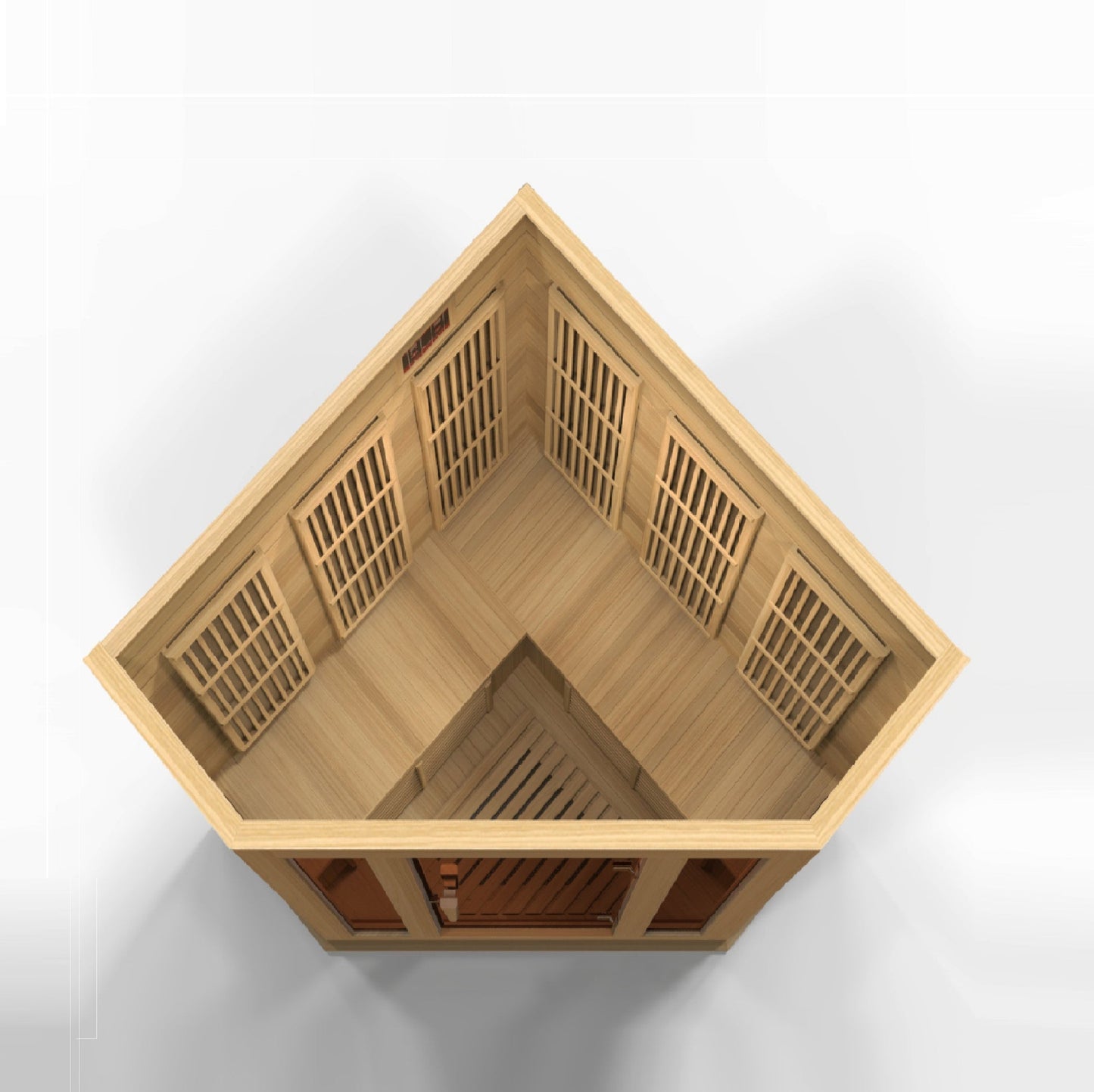 Maxxus 3 Person Low EMF FAR IR Sauna (MX-K356-01)