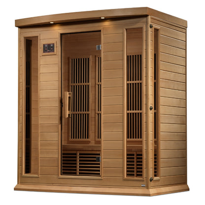 Maxxus 4 Person Near Zero EMF FAR IR Sauna (MX-K406-01-ZF HEM)