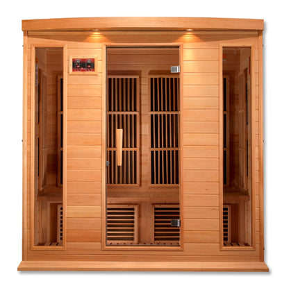 Maxxus 4 Person Low EMF FAR IR Sauna (MX-K406-01)