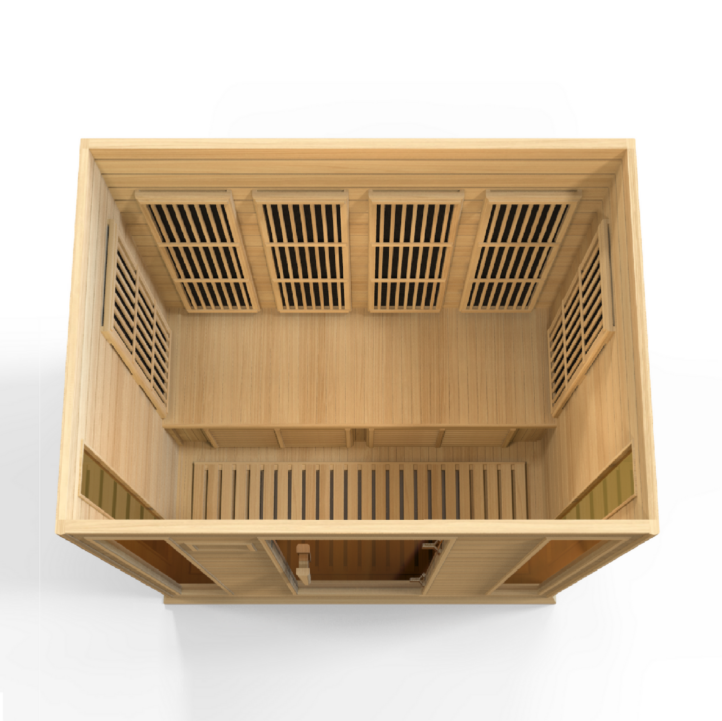 Maxxus 4 Person Low EMF FAR IR Sauna (MX-K406-01)