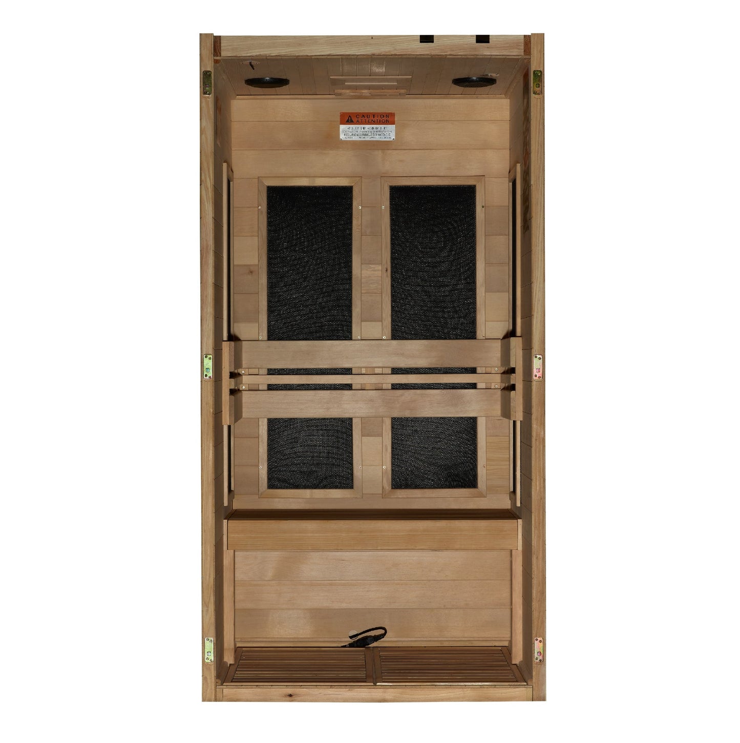 ***New 2026 Model*** Dynamic "Veneto" 1-2 Person Ultra Low EMF FAR IR Sauna (DYN-6115-05 Elite)