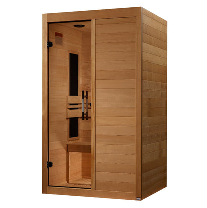 Maxxus "S-Line" 2 Person Low EMF FAR IR Sauna (MX-S206-01)