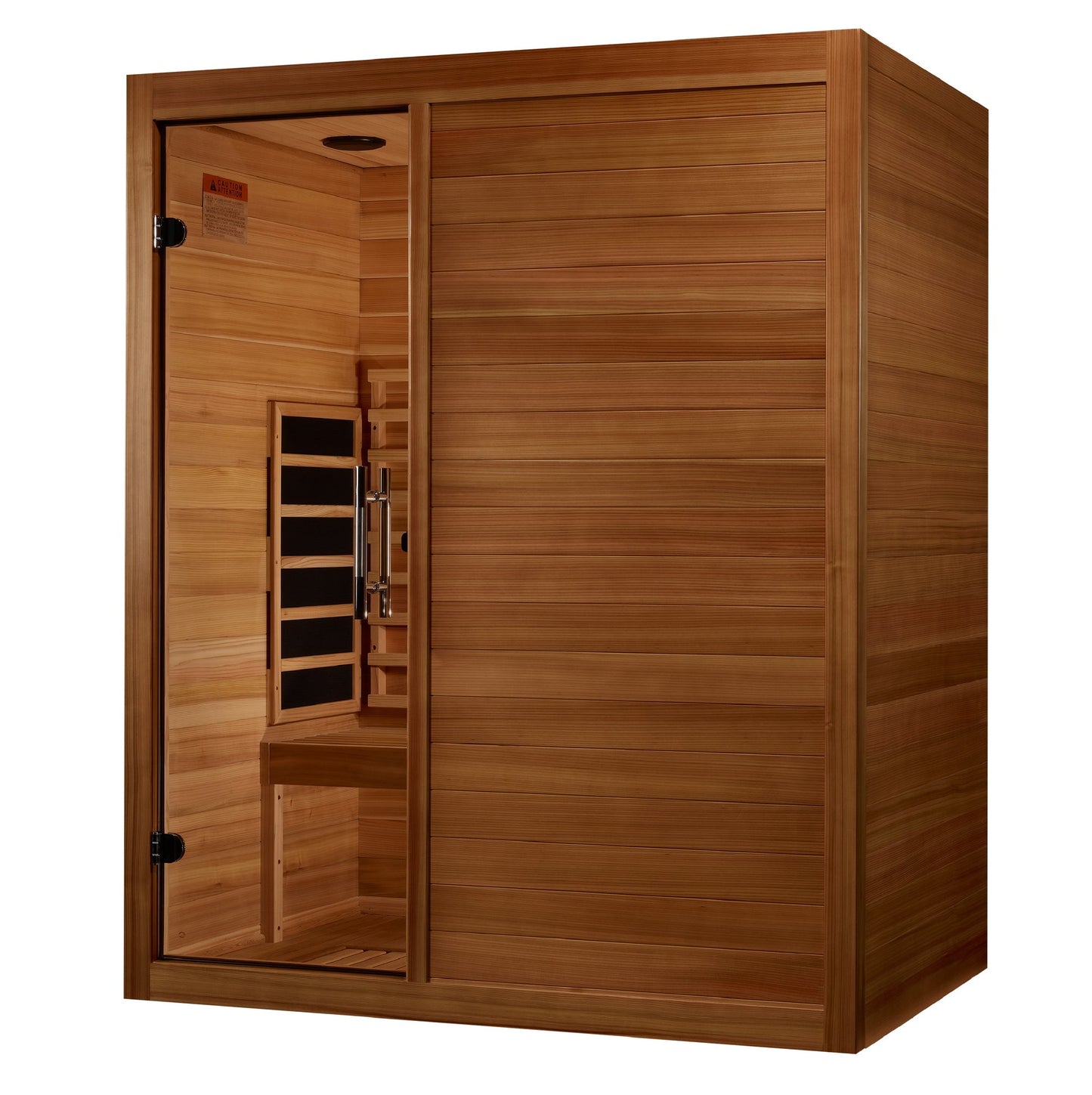 Maxxus "S-Line" 3 Person Full Spectrum IR Sauna (MX-S306-01-FS-PC)