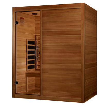 Maxxus "S-Line" 3 Person Full Spectrum IR Sauna (MX-S306-01-FS-PC)