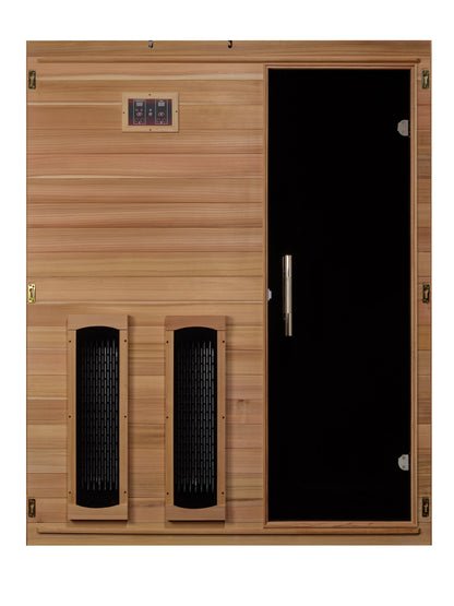 Maxxus "S-Line" 3 Person Full Spectrum IR Sauna (MX-S306-01-FS-PC)