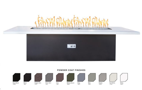 Newport Fire Table in Powder Coat