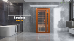 Dynamic "Barcelona" 1-2 Person Low EMF Far IR Sauna (DYN-6106-01)