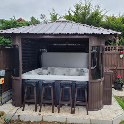 Fraser Gazebo 10ft x 10ft - Coffee