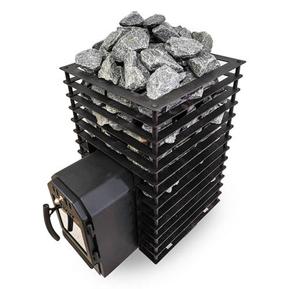 Cozy Heat Quattro Thru-Wall Sauna Stove