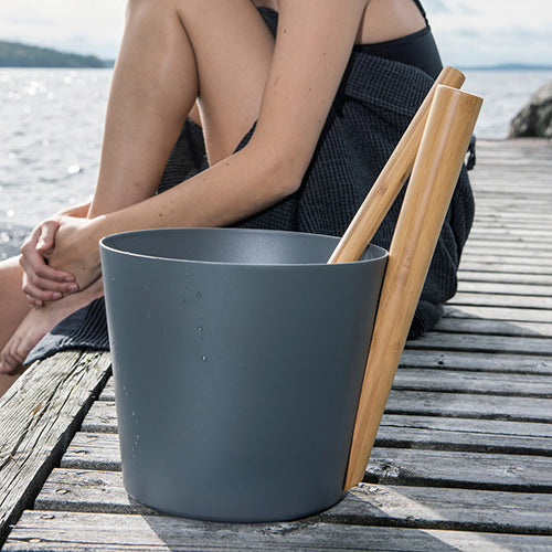 Rento Straight Handle Sauna Bucket