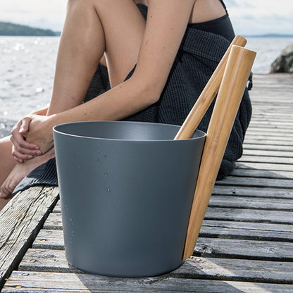 Rento Straight Handle Sauna Bucket